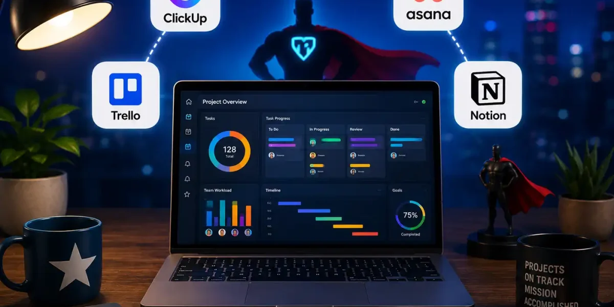 5 Project Management Tools That Make You Feel Like a Superhero