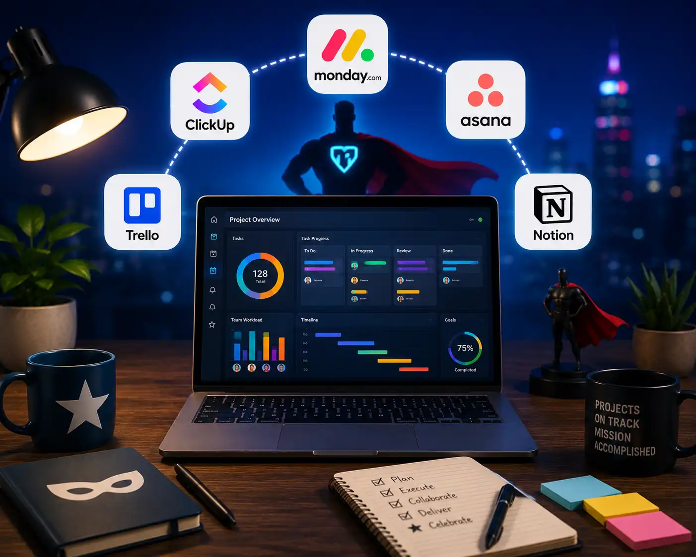5 Project Management Tools That Make You Feel Like a Superhero