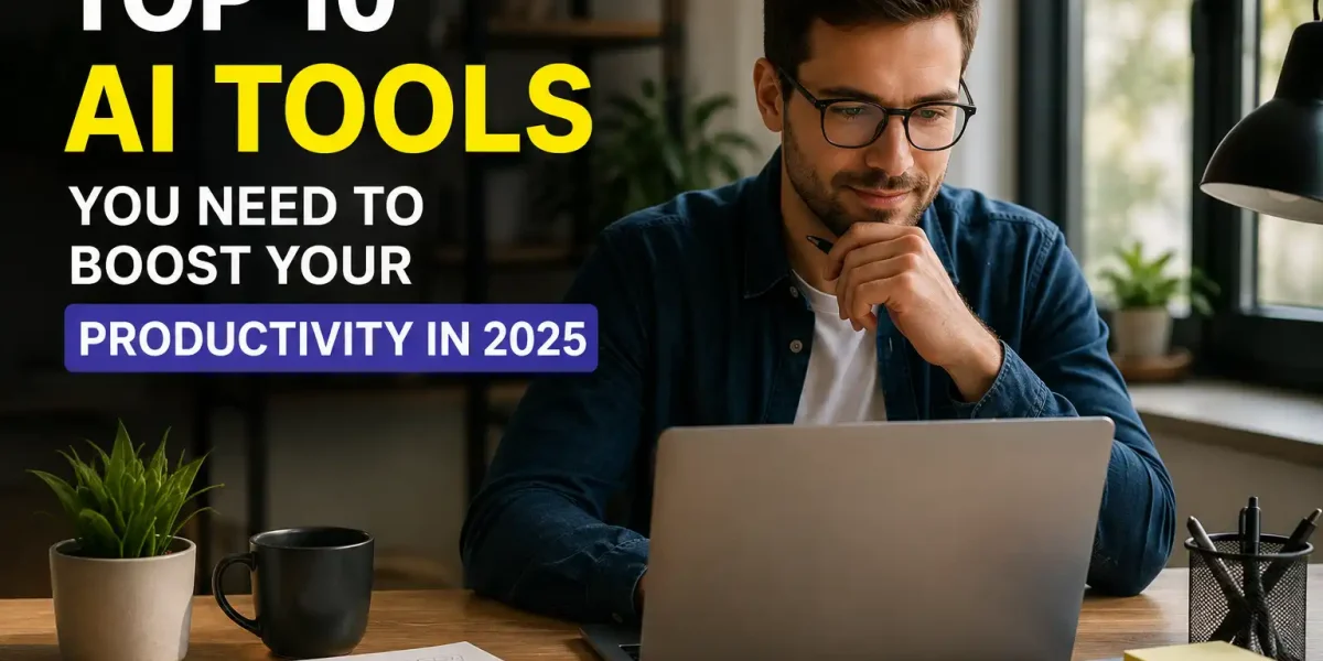 Top 10 AI Tools You Need to Boost Your Productivity in 2025
