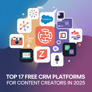 Top 17 Free CRM Platforms for Content Creators…