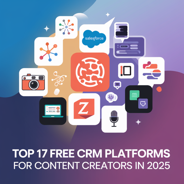 Top 17 Free CRM Platforms for Content Creators…