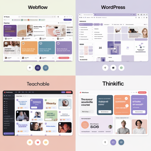 Webflow vs. Webflow: Which Is Better for Course…