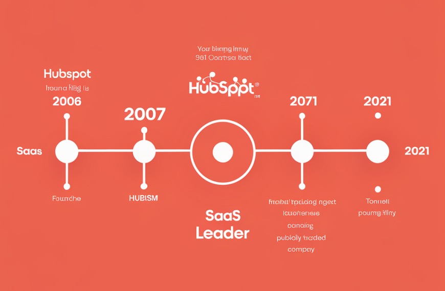 The Evolution of HubSpot: From Startup to SaaS Leader