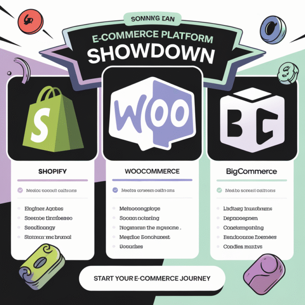 Shopify vs. WooCommerce vs. BigCommerce: The Ultimate E-commerce&hellip;