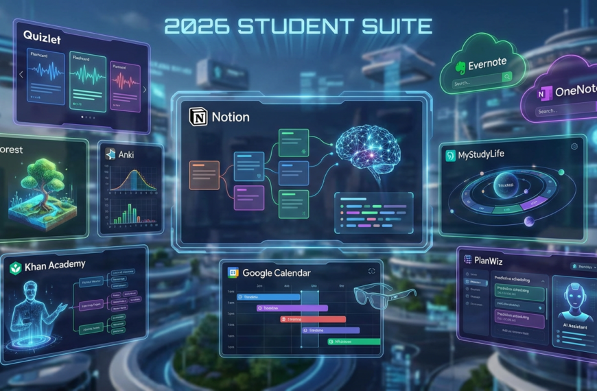 Best Productivity Apps for Students (2026) — Study,…