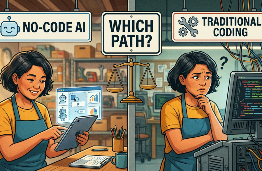 No-Code AI vs. Traditional Coding: The Best Choice…