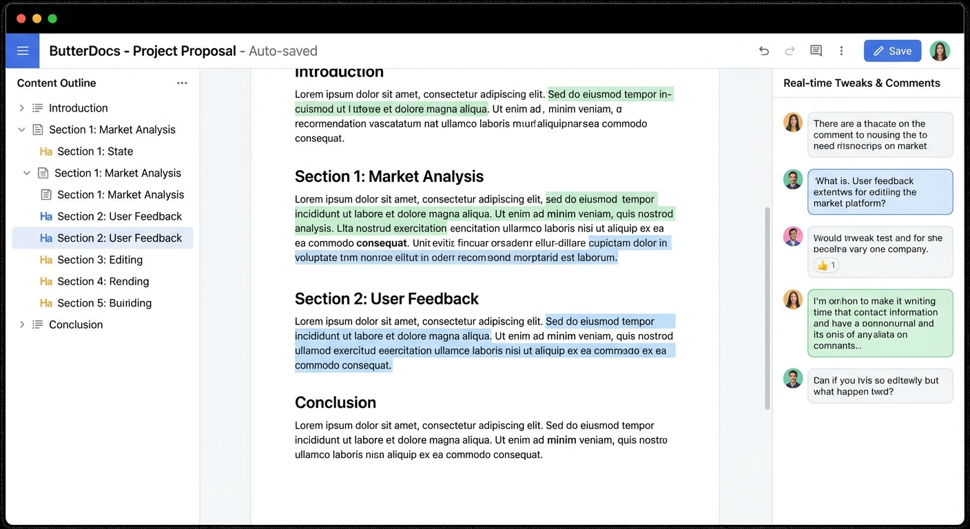 ButterDocs Interface