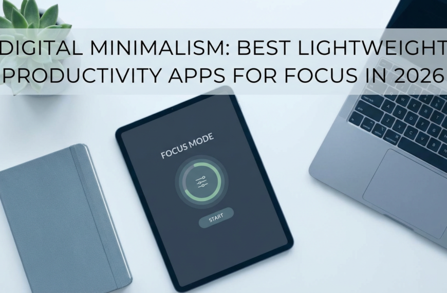 Digital Minimalism: Best Lightweight Productivity Apps for Focus&hellip;