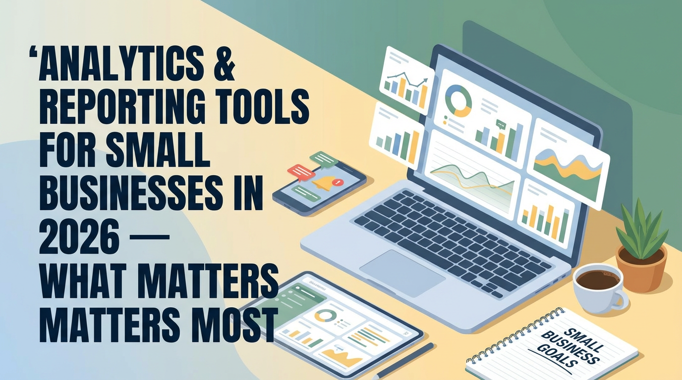 Analytics & Reporting Tools for Small Businesses in 2026