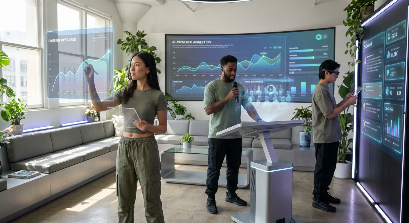 Futuristic Workspace