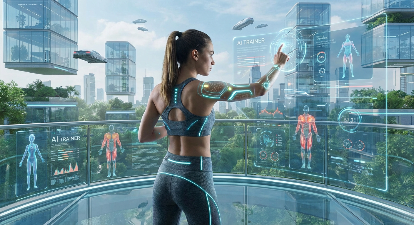 Futuristic Fitness App