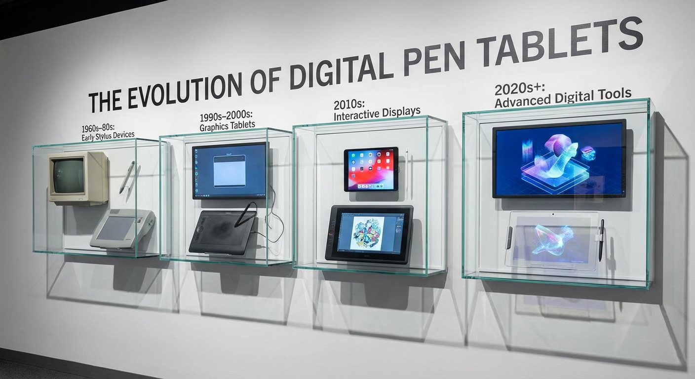 Evolution of Digital Pen Tablets
