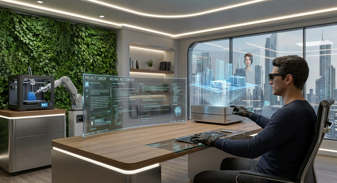 Smart Home Office Setup