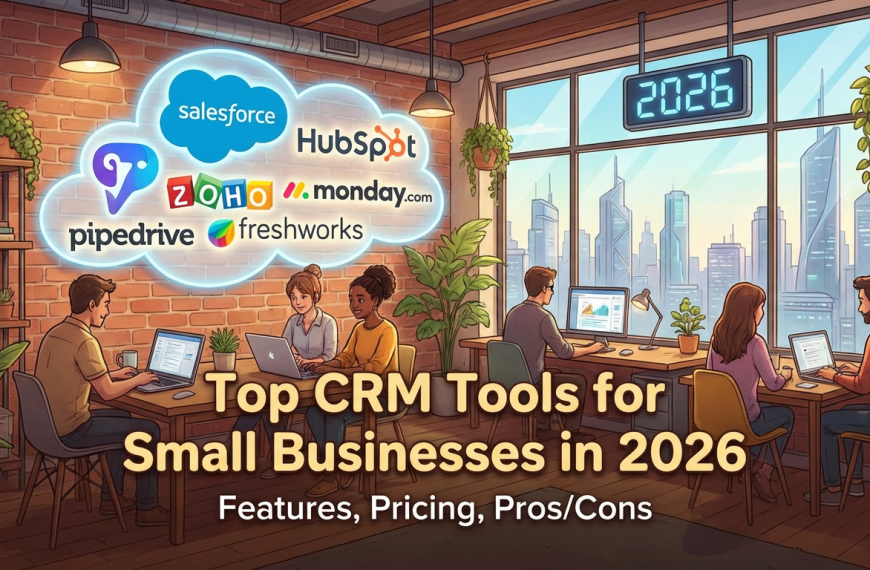 Top CRM Tools for Small Businesses in 2026 — Features, Pricing, Pros/Cons