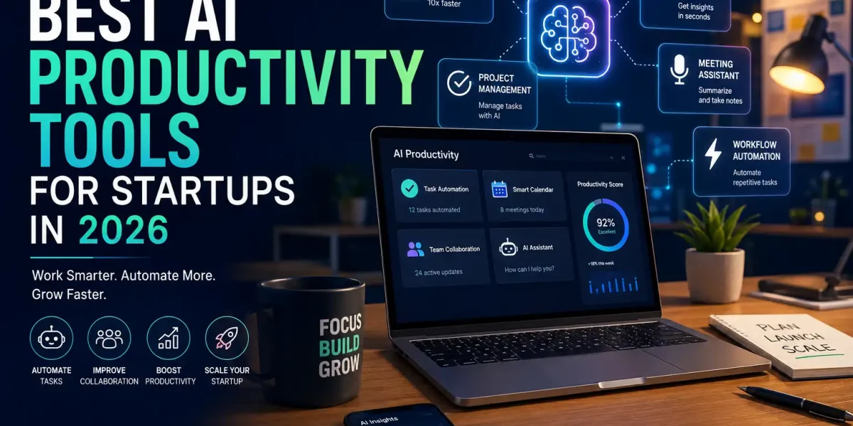 Best AI Productivity Tools for Startups in 2026