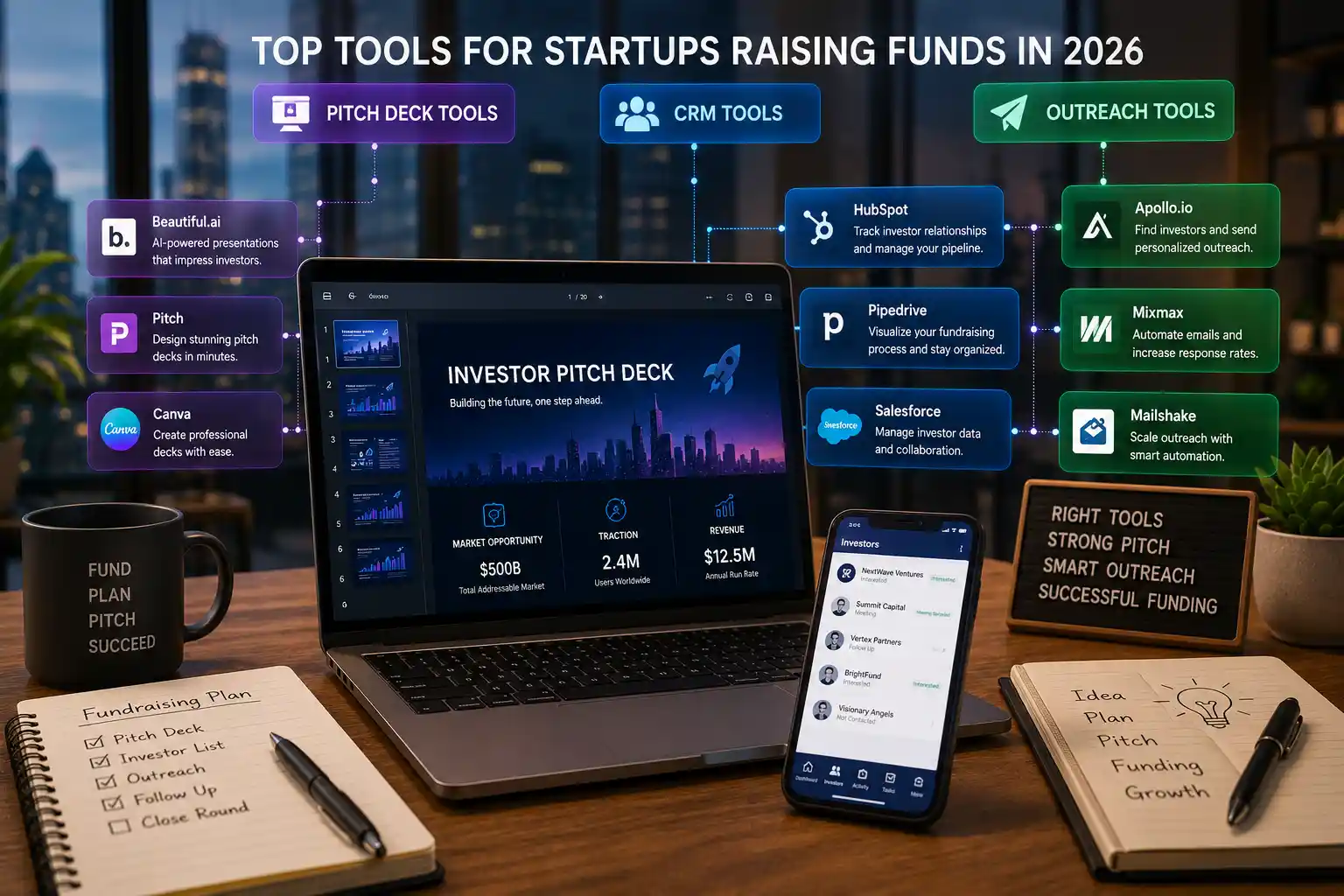 Top Tools for Startups Raising Funds in 2026